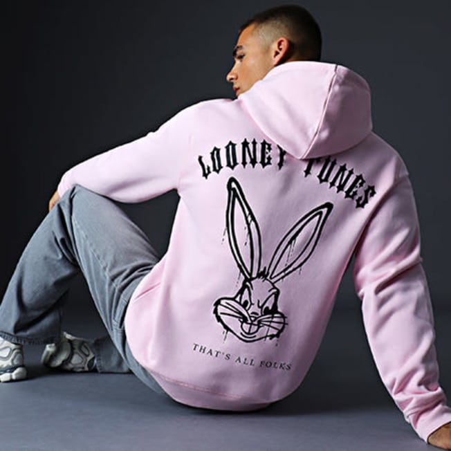 Giacca Members Only Iconic Racer Con Bugs Bunny &ndash; Taglia S, Zip, Antivento